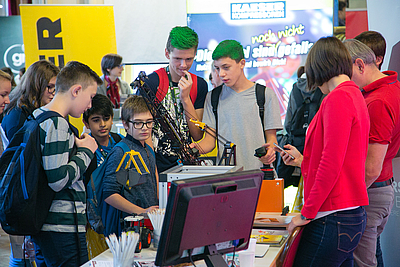 Volles Haus bei der Linzer Lehrlingsmesse am 6. November 2018 im Palais Kaufmännischer Verein (c) WKOÖ/Cityfoto